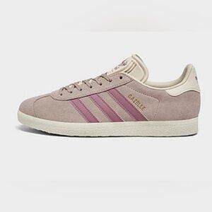 Adidas Womens Gazelle 8.5 mauve tennis shoes NEW